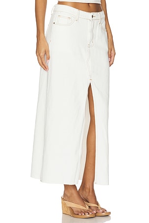 LIONESS Super Sweet Maxi Skirt in White