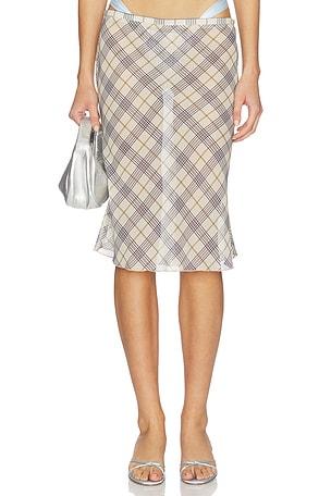 Shoreline Midi Skirt LIONESS