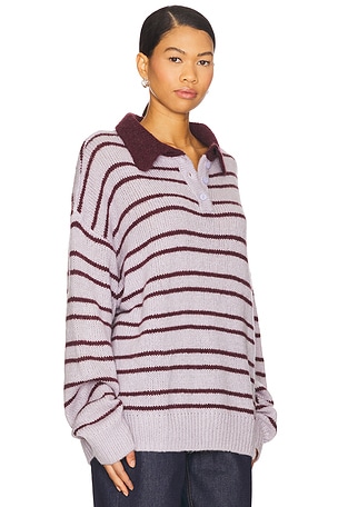 LIONESS Rising Sun Jersey in Lavender