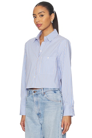 LIONESS Palmer Shirt in Baby Blue