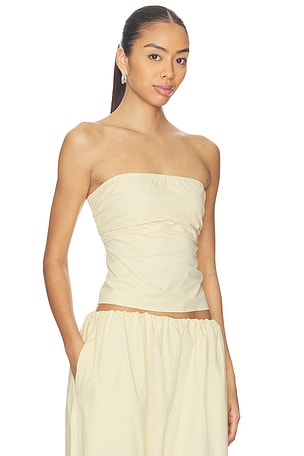 Lioness twilight top en color amarillo limon