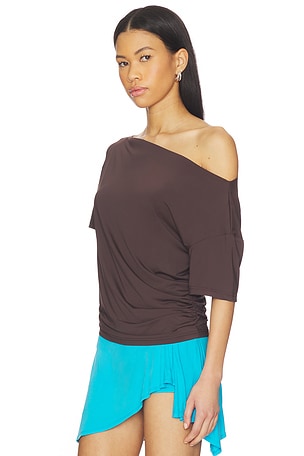 Lioness camiseta wildlands en color Chocolate