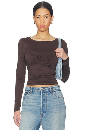 Midnight Long Sleeve Top LIONESS