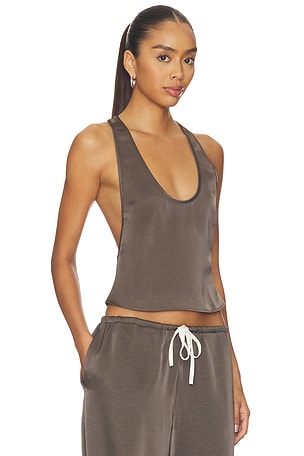 LIONESS Bare Cami in Chocolate