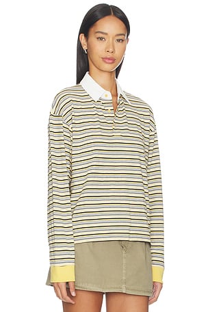 LIONESS x REVOLVE Countryside Jersey Polo in Grey