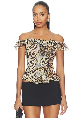 Timeless Ruffle Top LIONESS