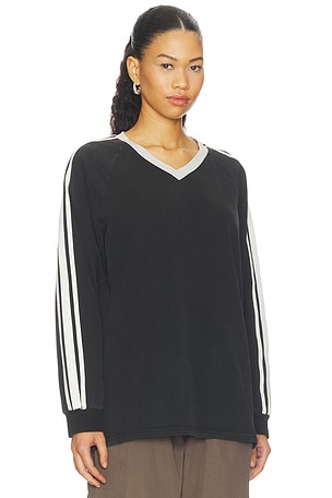 LIONESS All Stars Long Sleeve Top in Black. Size XXS. Also
