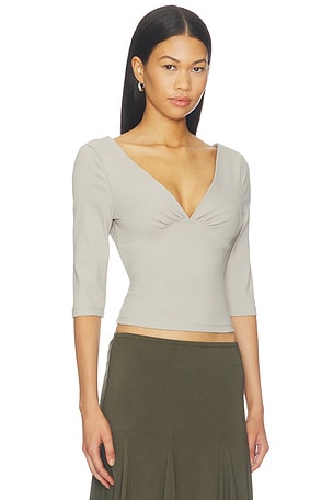 LIONESS Canyon Top in Grey