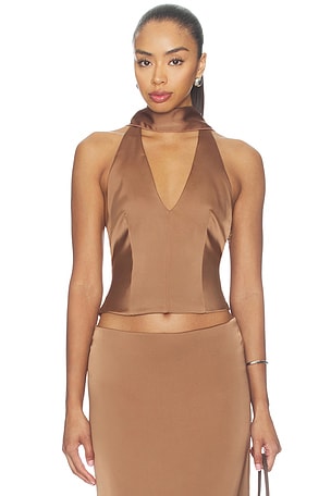 Front Row Halter Top LIONESS
