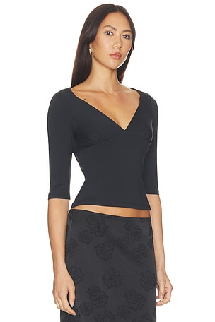 LIONESS Merci Top in Black
