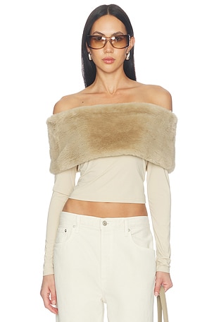 Waldorf Off Shoulder Top LIONESS