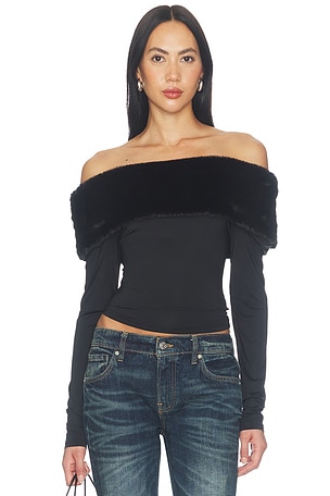 Waldorf Off Shoulder Top LIONESS