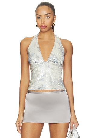 Opulence Halter Top LIONESS
