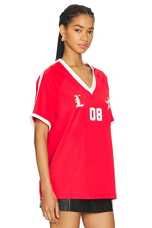 LIONESS Spectate Top in Red