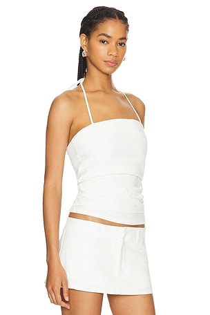 LIONESS 1999 Halter Top in Ivory