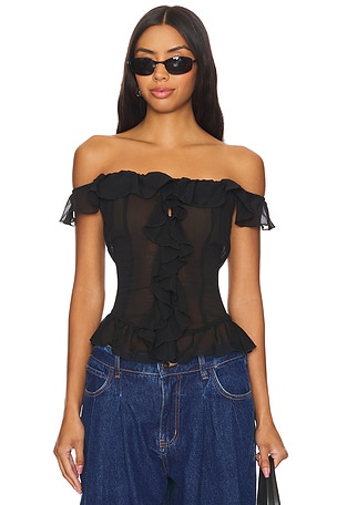 Timeless Ruffle Top LIONESS