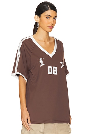 LIONESS Spectate Top in Brown