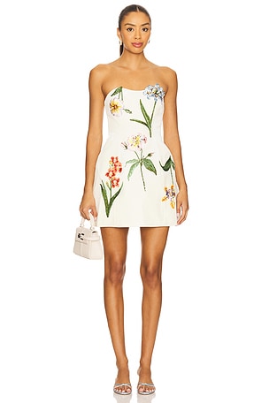 Rosario Velvet Mini Dress LEO LIN