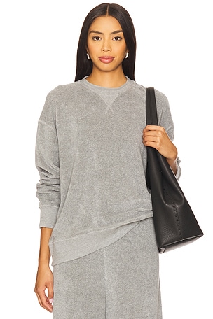 Solid Terry James Sweatshirt La Ligne