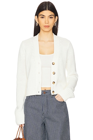 Marina Solid Mini Cardigan La Ligne