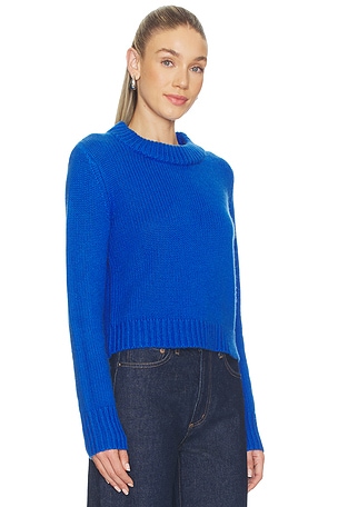 La Ligne Solid Mini Marin Sweater in Royal. Size S. Also