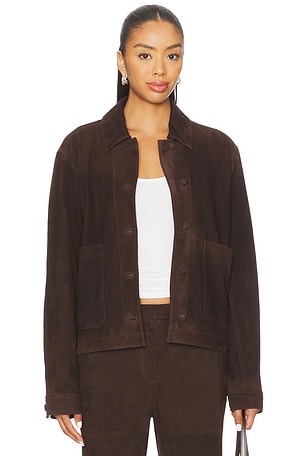 Suede Jacket La Ligne