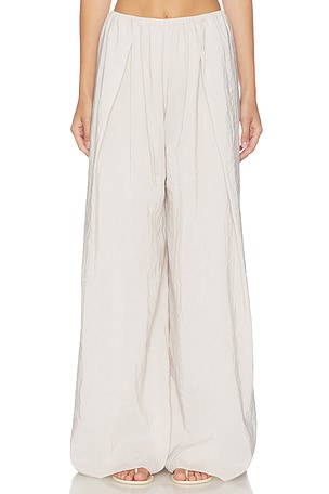 Pleated Wide Leg Pant La Ligne