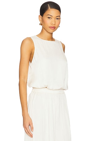 La Ligne Bubble Top in Cream