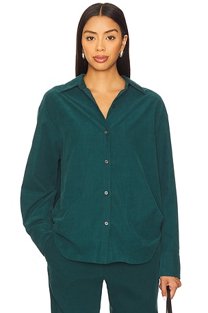 Corduroy Button Down Shirt La Ligne