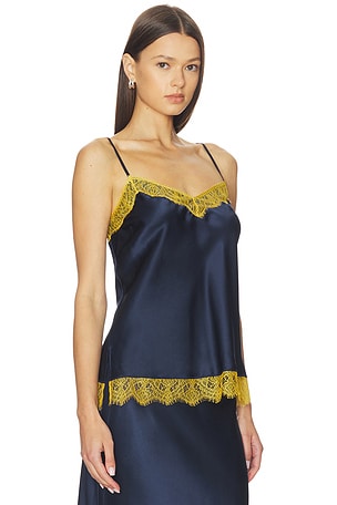La Ligne Lace Camisole in Navy