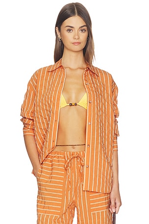 Oversized Button Down Shirt La Ligne