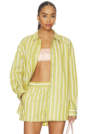 Oversized Button Down Shirt La Ligne