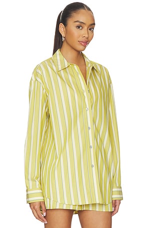 La Ligne CHEMISE OVERSIZED en Olive