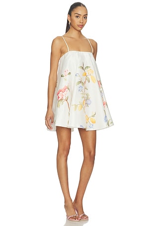 LEO LIN Caitlin Mini Dress in White