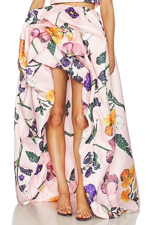 Fiorella Embellished Voluminous Skirt LEO LIN