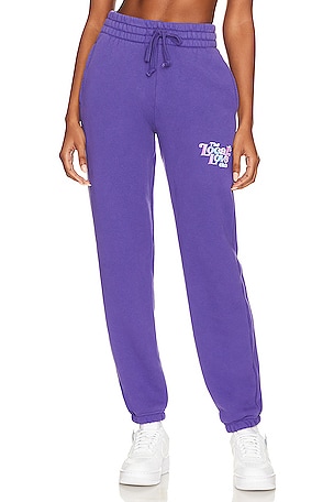 P.E Nation Heads Up Trackpant in Pink Dark