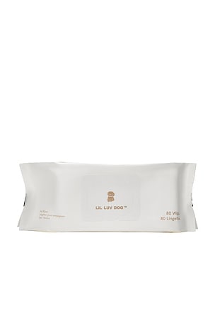 Pet Wipes 80 Count Lil Luv Dog