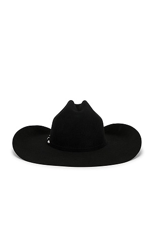 Larry Mahan 6X Lockhart Cowboy Hat in Black