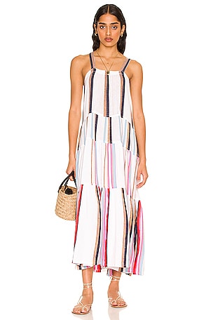 Bandira Tier Cascade Dress Lemlem