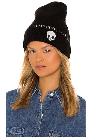 Lauren Moshi Blix Boyfriend Beanie in Black | REVOLVE display picture 1