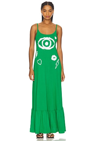 Beatrix Painted Evil Eye Dress Lauren Moshi