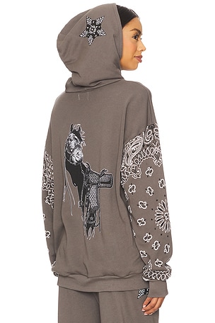 Black Horse Classic Hoodie Lauren Moshi