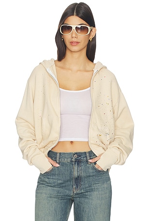 Hezly Zip Up Hoodie Lauren Moshi