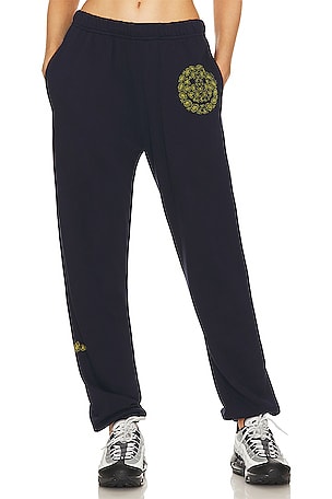 Bobi French Terry Light Weight Cashmere Joggers in Black