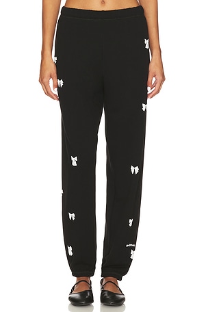 Puff Bow Sweatpants Lauren Moshi
