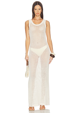 Tyler Open Knit Tank Dress LNA