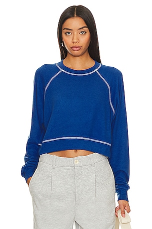 Sale on Alo Yoga Micro French Terry Double Take Cropped Hoodie