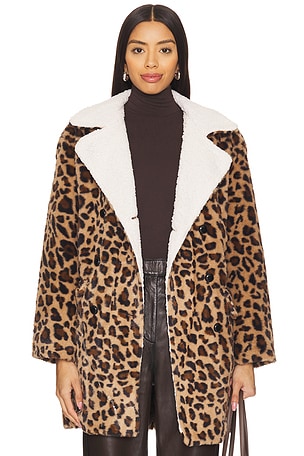 Rana Faux Leopard Jacket LNA