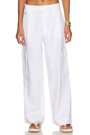 SNDYS x REVOLVE Linen Pants in White