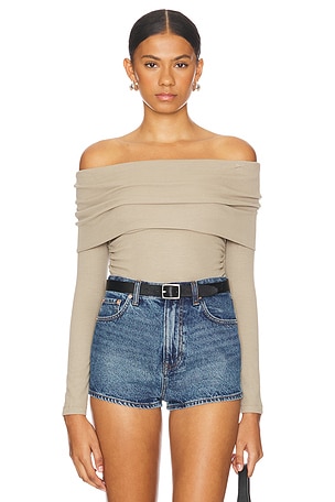 Liya Ribbed Fold Over Top LNA